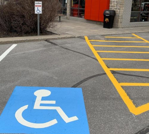 stationnement pour handicapé